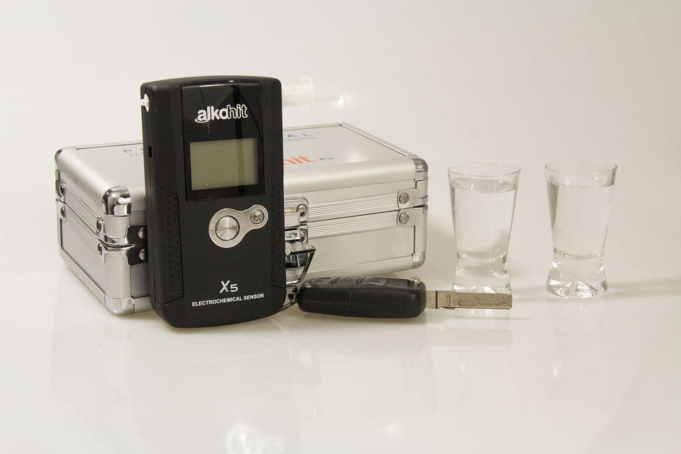 breathalyzer false positive test car keys and alcohol shots